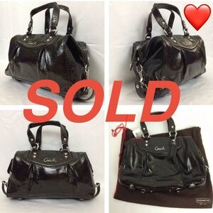 SOLD‼️ Coach Ashley Satchel with Dust Cover New With Tags